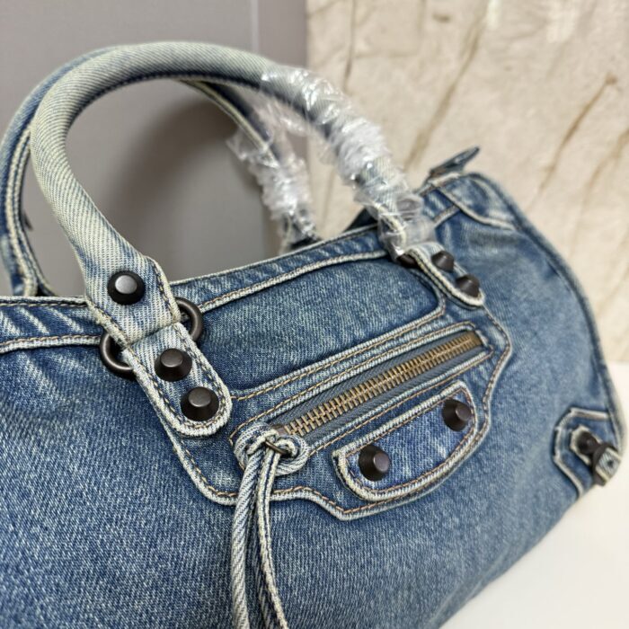 발렌시아가 르 시티 백 데님 블루 레플리카 미러급 SA급 S급 고퀄리티 최상급 하이엔드 가방 [여성] 7