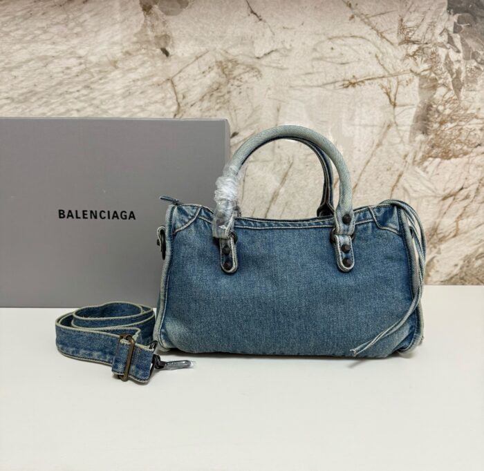 발렌시아가 르 시티 백 데님 블루 레플리카 미러급 SA급 S급 고퀄리티 최상급 하이엔드 가방 [여성] 2