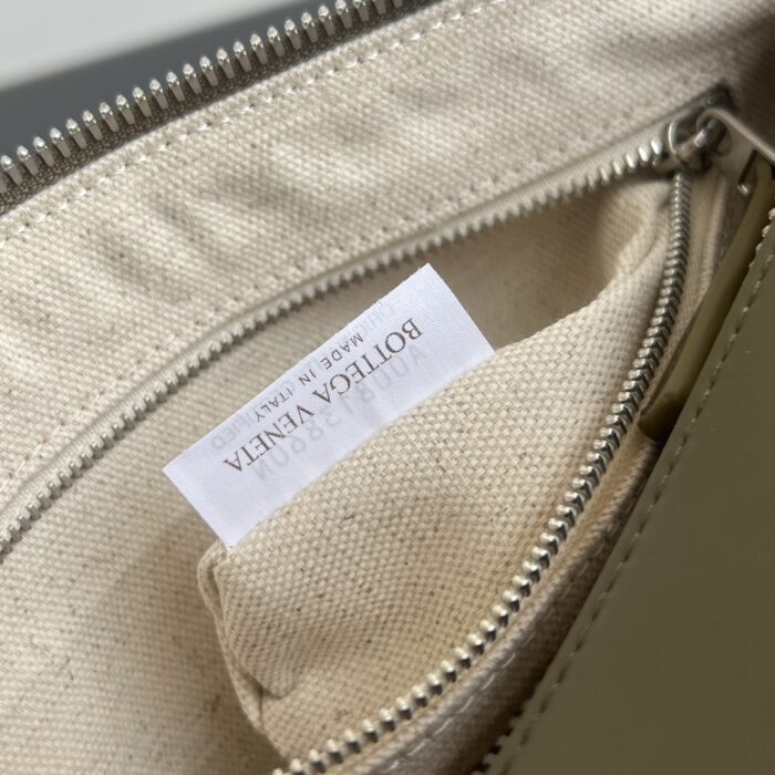 보테가베네타 인트레치아토 트라이베카 탑 핸들 백 836016 스웨이드 올리브 [남성여성공용] 10