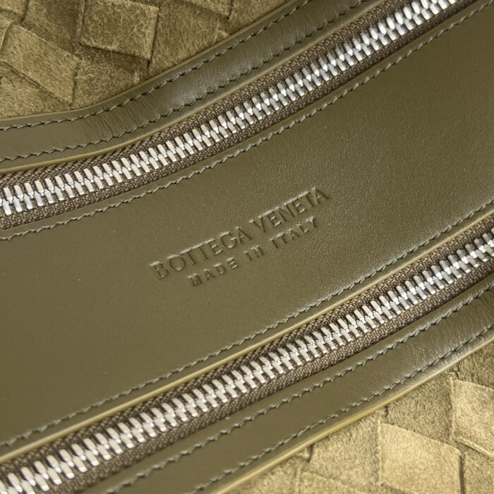 보테가베네타 인트레치아토 트라이베카 탑 핸들 백 836016 스웨이드 올리브 [남성여성공용] 8