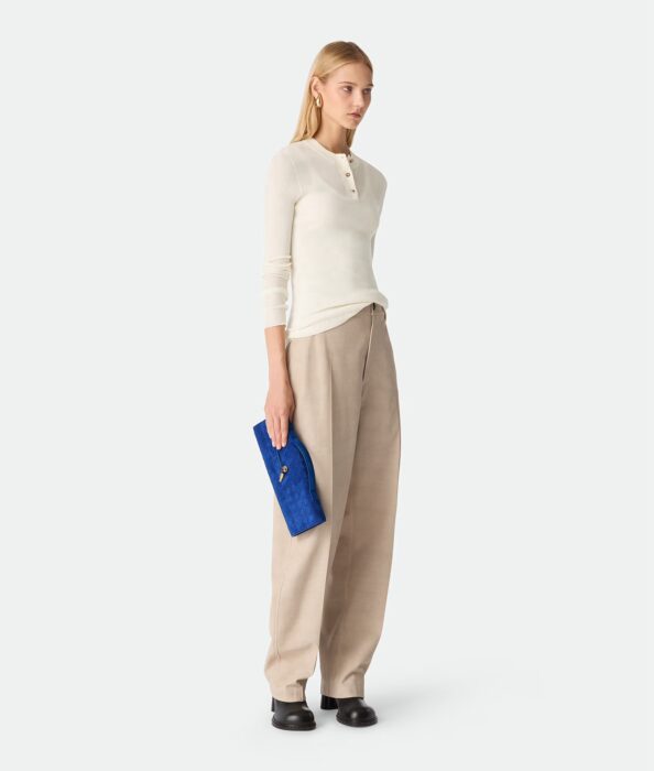 보테가베네타 안디아모 클러치 741511 블루 스웨이드 레플리카 미러급 SA급 S급 고퀄리티 최상급 하이엔드 가방 [여성]