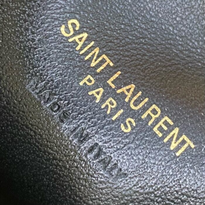 생로랑 램스킨 소재 JAMIE 미니 숄더 파우치 옐로우 859174 레플리카 미러급 SA급 S급 고퀄리티 최상급 하이엔드 가방 [여성] 9