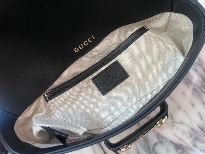 구찌 홀스빗 1955 미니 숄더백 블랙 815205 레플리카 미러급 SA급 S급 고퀄리티 최상급 하이엔드 가방 [여성] 3