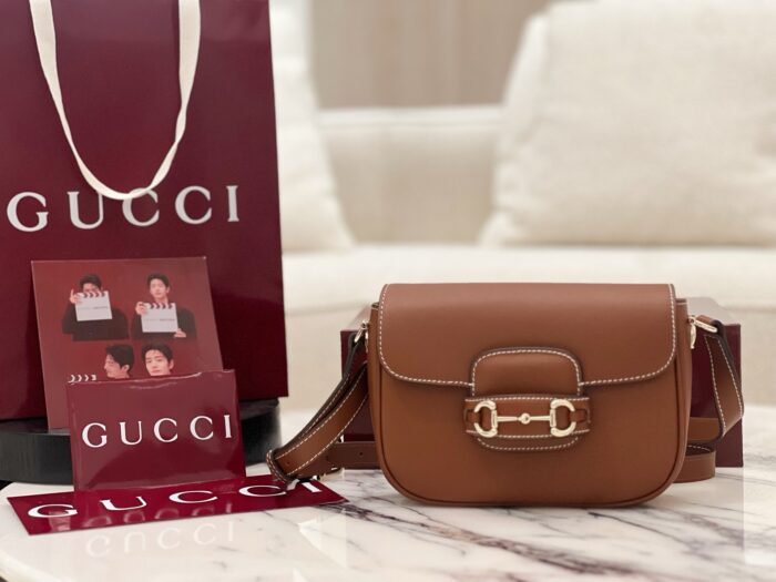 구찌 홀스빗 1955 미니 숄더백 브라운 815205 레플리카 미러급 SA급 S급 고퀄리티 최상급 하이엔드 가방 [여성]