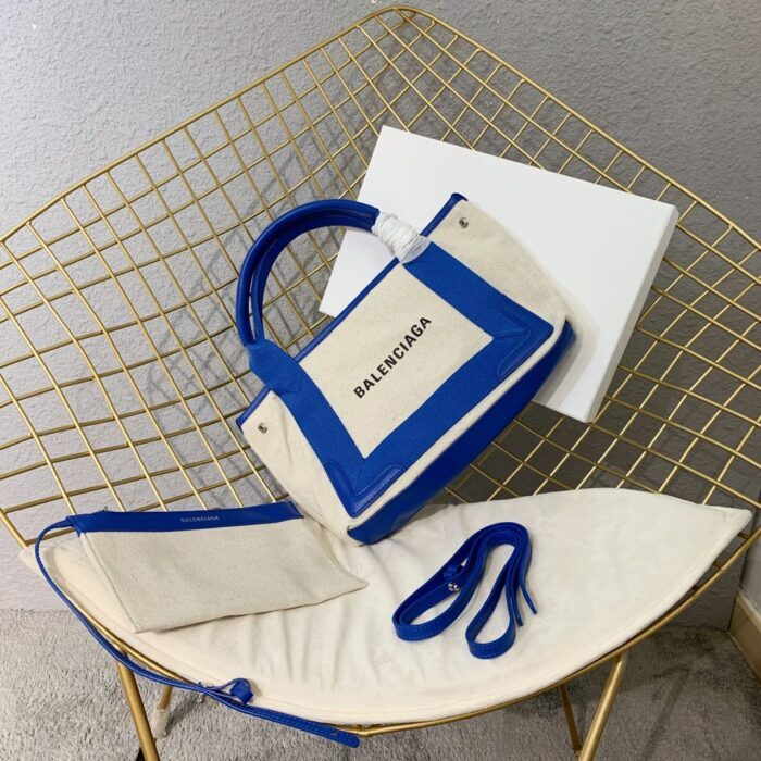 발렌시아가 캔버스 스몰 토트백 블루 레플리카 미러급 SA급 S급 고퀄리티 최상급 하이엔드 가방 [여성] 6