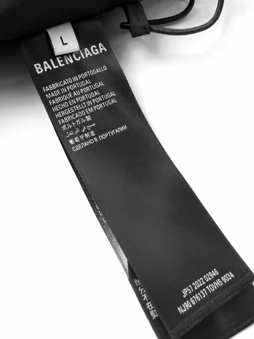 발렌시아가 SHRUNK 푸퍼 코튼 숏 자켓 패딩 블랙 레플리카 미러급 SA급 S급 고퀄리티 하이엔드 최상급 의류 [남성여성공용] 11