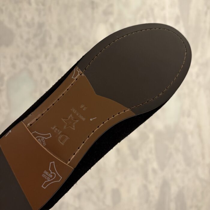 디올알프스 디올 보이 로퍼 스웨이드 카프스킨 블랙 여성용 레플리카 미러급 SA급 S급 고퀄리티 최상급 하이엔드 신발 [여성] 10