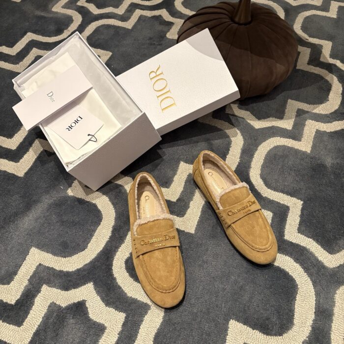 디올알프스 디올 보이 로퍼 스웨이드 카프스킨 카멜 여성용 레플리카 미러급 SA급 S급 고퀄리티 최상급 하이엔드 신발 [여성] 6