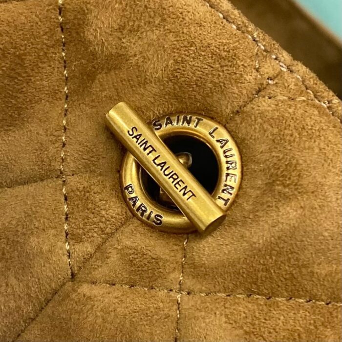 생로랑퀼팅 스웨이드 소재 ICARE 쇼퍼백 브라운 698651 레플리카 미러급 SA급 S급 고퀄리티 최상급 하이엔드 가방 [여성] 12