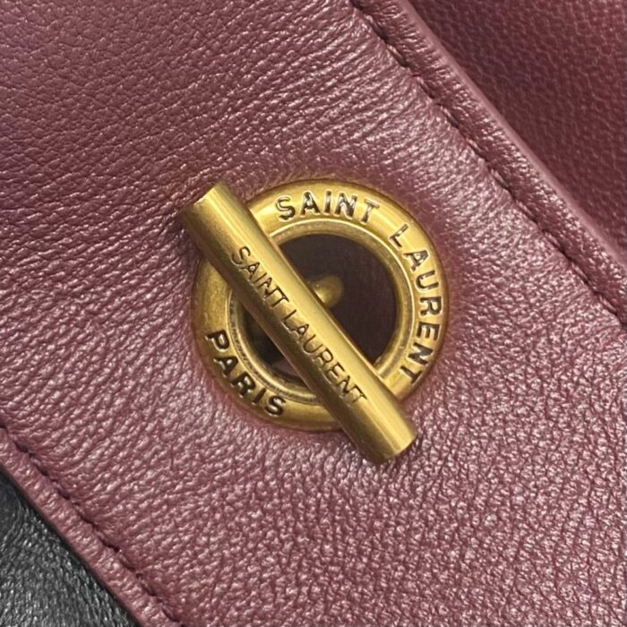 생로랑 램스킨 소재 JAMIE 숄더 파우치 862712 와인 레플리카 미러급 SA급 S급 고퀄리티 최상급 하이엔드 가방 [여성] 7