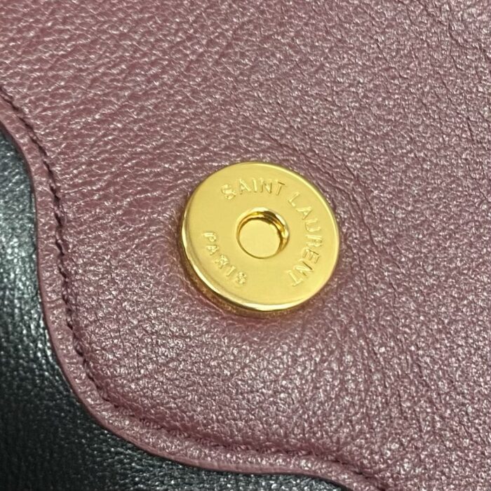 생로랑 램스킨 소재 JAMIE 숄더 파우치 862712 와인 레플리카 미러급 SA급 S급 고퀄리티 최상급 하이엔드 가방 [여성] 8