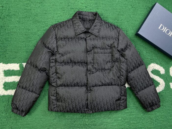 디올 오블리크 포켓 카라 패딩 블랙 레플리카 미러급 SA급 S급 고퀄리티 하이엔드 최상급 의류 [남성여성공용] 3