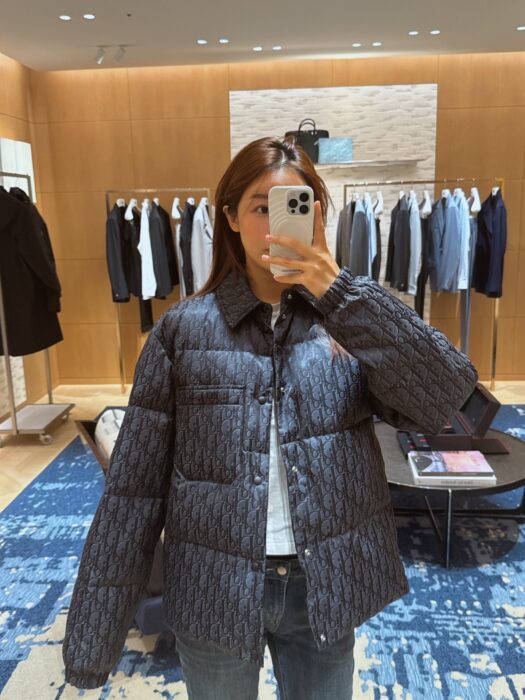 디올 오블리크 포켓 카라 패딩 블랙 레플리카 미러급 SA급 S급 고퀄리티 하이엔드 최상급 의류 [남성여성공용] 2