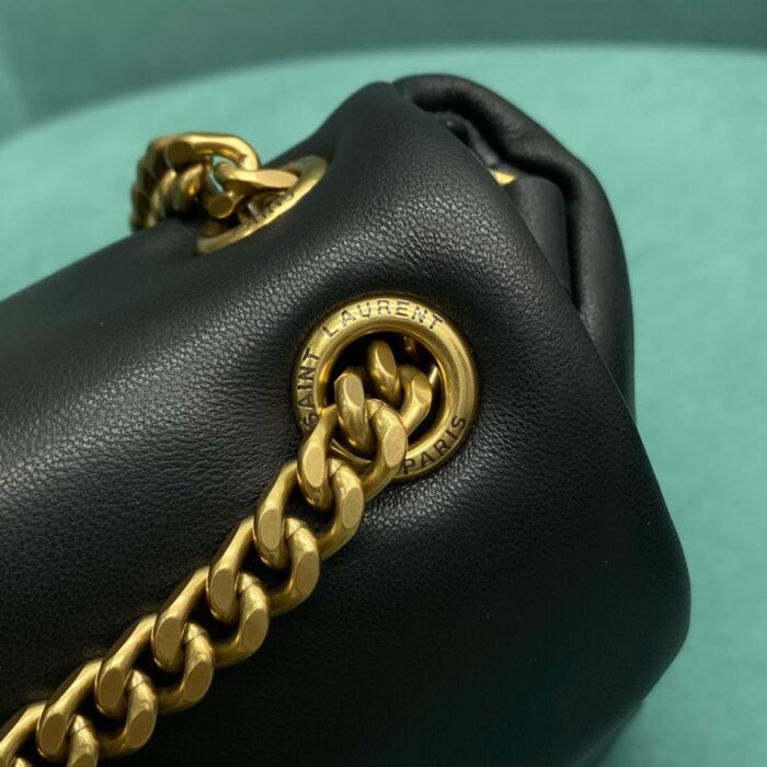 생로랑 칼립소 라지 그레인드 램스킨 블랙 734153 레플리카 미러급 SA급 S급 고퀄리티 최상급 하이엔드 가방 [여성] 6