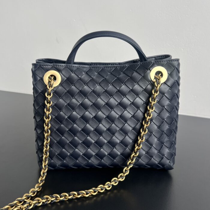 보테가베네타 스몰 안디아모 네이비 블랙 786008 레플리카 미러급 SA급 S급 고퀄리티 최상급 하이엔드 가방 [여성] 2