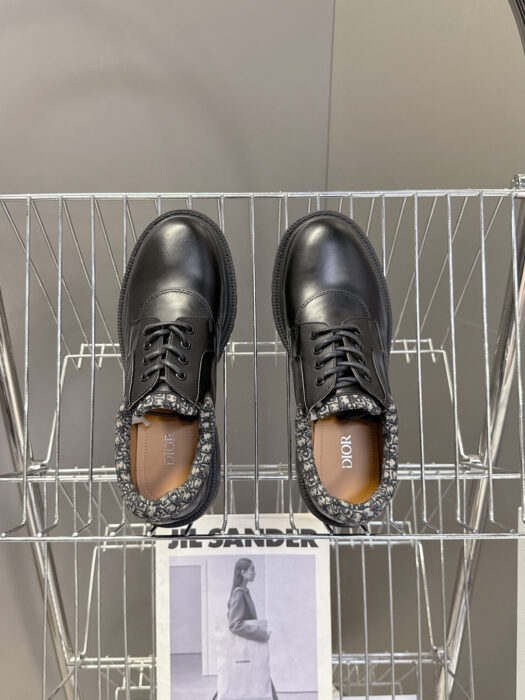 디올 이음 레더 구두 슈즈 오블리크 블루 베이지 레플리카 미러급 SA급 S급 고퀄리티 최상급 하이엔드 신발 [남성] 3