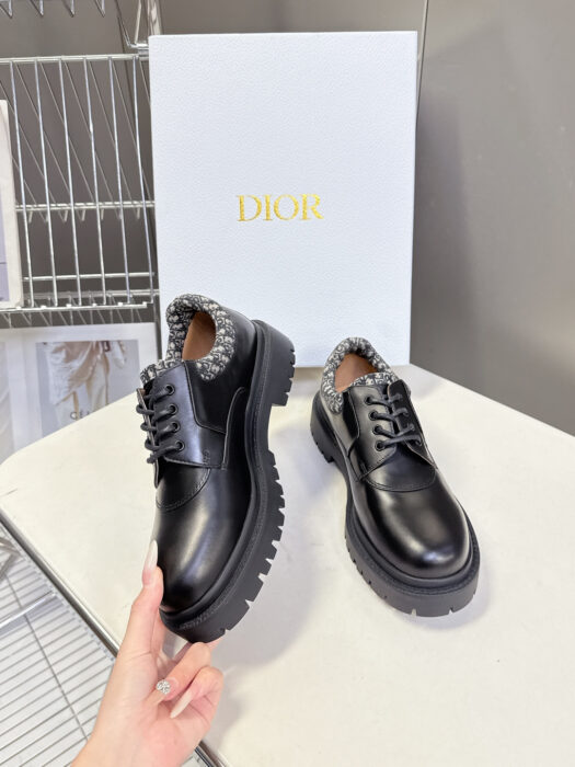 디올 이음 레더 구두 슈즈 오블리크 블루 베이지 레플리카 미러급 SA급 S급 고퀄리티 최상급 하이엔드 신발 [남성] 2