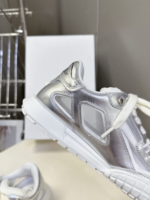 디올 테크 스니커즈 라미네이티드 그레인드 카프스킨 앤 트랜스패런트 메쉬 실버 레플리카 미러급 SA급 S급 고퀄리티 최상급 하이엔드 신발 [남성여성공용] 7