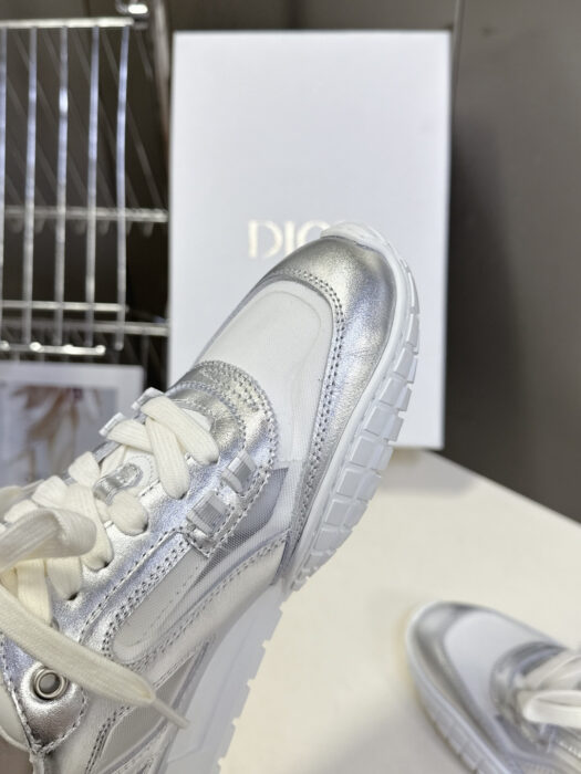 디올 테크 스니커즈 라미네이티드 그레인드 카프스킨 앤 트랜스패런트 메쉬 실버 레플리카 미러급 SA급 S급 고퀄리티 최상급 하이엔드 신발 [남성여성공용] 8