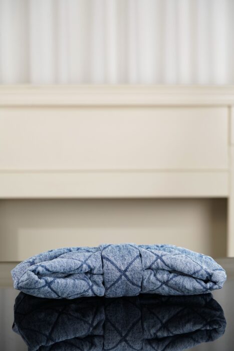 샤넬 맥시 보우 백 워시드 데님 골드 메탈 블루 레플리카 미러급 SA급 S급 고퀄리티 최상급 하이엔드 가방 [여성] 5