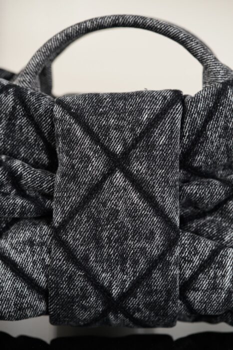 샤넬 맥시 보우 백 워시드 데님 골드 메탈 블랙 레플리카 미러급 SA급 S급 고퀄리티 최상급 하이엔드 가방 [여성] 9