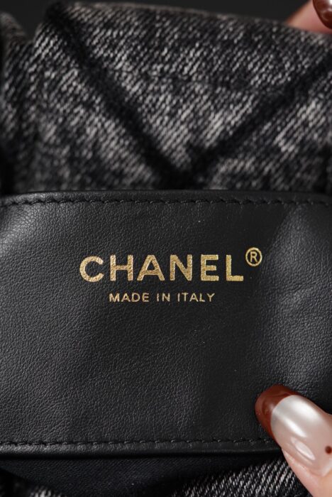 샤넬 맥시 보우 백 워시드 데님 골드 메탈 블랙 레플리카 미러급 SA급 S급 고퀄리티 최상급 하이엔드 가방 [여성] 18