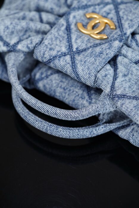 샤넬 맥시 보우 백 워시드 데님 골드 메탈 블루 레플리카 미러급 SA급 S급 고퀄리티 최상급 하이엔드 가방 [여성] 13