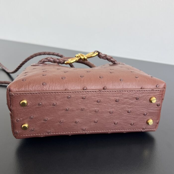 보테가베네타 미니 안디아모 사펠레 레드스톤 805232 타조가죽 레플리카 미러급 SA급 S급 고퀄리티 최상급 하이엔드 가방 [여성] 7