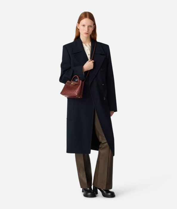 보테가베네타 미니 안디아모 사펠레 레드스톤 805232 타조가죽 레플리카 미러급 SA급 S급 고퀄리티 최상급 하이엔드 가방 [여성]