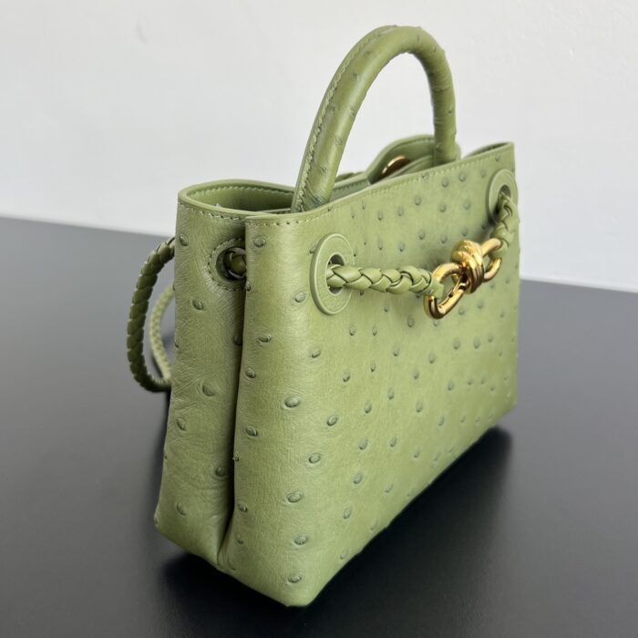 보테가베네타 미니 안디아모 그린 805232 타조가죽 레플리카 미러급 SA급 S급 고퀄리티 최상급 하이엔드 가방 [여성] 4