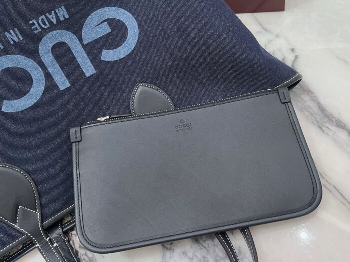 구찌 토티시마 미디움 리버시블 토트백 다크 블루 데님 베이지 블루 820481 레플리카 미러급 SA급 S급 고퀄리티 최상급 하이엔드 가방 [여성] 9