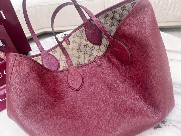 구찌 토티시마 미디움 리버시블 토트 백 로쏘 앙코라 레드 839112 레플리카 미러급 SA급 S급 고퀄리티 최상급 하이엔드 가방 [여성] 7