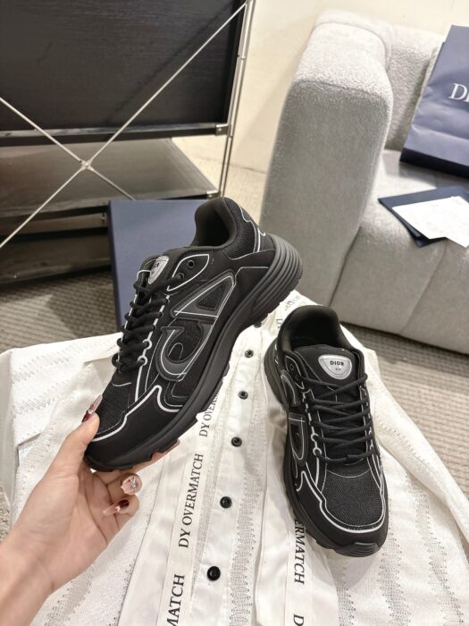 디올 B30 스니커즈 메쉬 테크니컬 패브릭 블랙 레플리카 미러급 SA급 S급 고퀄리티 최상급 하이엔드 신발 [남성] 2