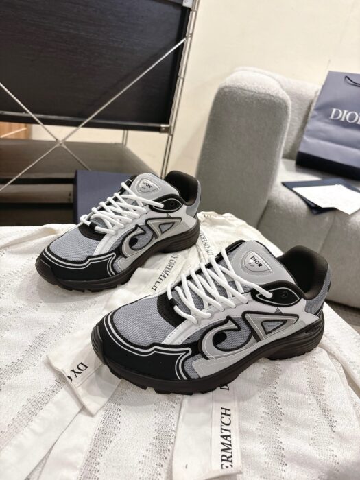 디올 B30 스니커즈 메쉬 테크니컬 패브릭 블루 그레이 레플리카 미러급 SA급 S급 고퀄리티 최상급 하이엔드 신발 [남성] 4