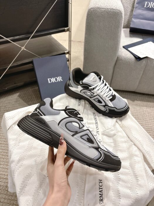 디올 B30 스니커즈 메쉬 테크니컬 패브릭 블루 그레이 레플리카 미러급 SA급 S급 고퀄리티 최상급 하이엔드 신발 [남성] 2