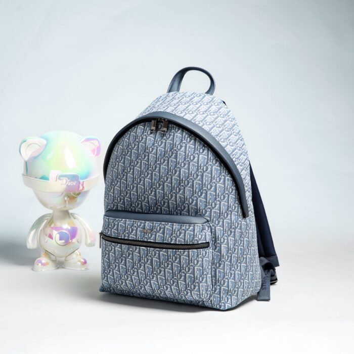 디올 라이더 백팩 오블리크 자카드 블루 레플리카 미러급 SA급 S급 고퀄리티 최상급 하이엔드 가방 [남성여성공용] 6