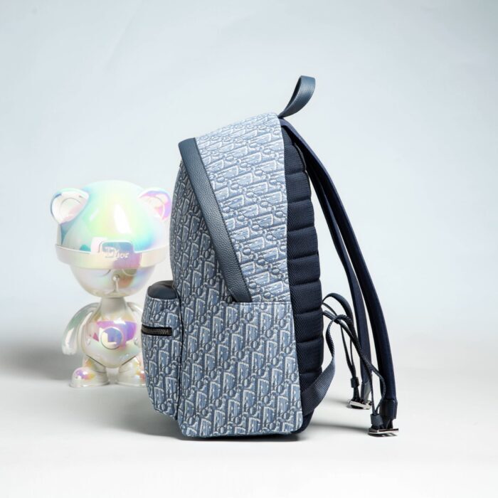 디올 라이더 백팩 오블리크 자카드 블루 레플리카 미러급 SA급 S급 고퀄리티 최상급 하이엔드 가방 [남성여성공용] 4