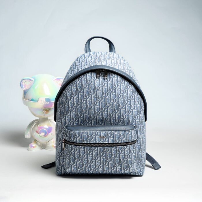 디올 라이더 백팩 오블리크 자카드 블루 레플리카 미러급 SA급 S급 고퀄리티 최상급 하이엔드 가방 [남성여성공용]