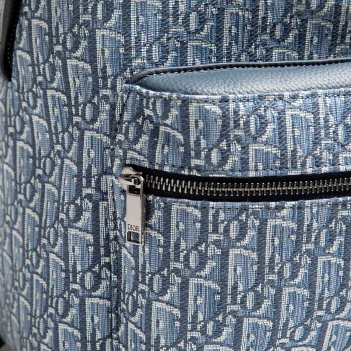디올 라이더 백팩 오블리크 자카드 블루 레플리카 미러급 SA급 S급 고퀄리티 최상급 하이엔드 가방 [남성여성공용] 8
