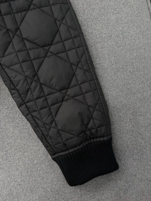 디올 퀼티드 테크니컬 태피터 매크로까나쥬 봄버 자켓 오버사이즈 칼라 블랙 레플리카 미러급 SA급 S급 고퀄리티 하이엔드 최상급 의류 [여성] 15