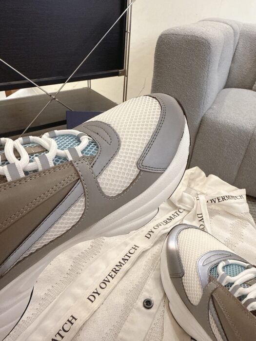 디올 B22 스니커즈 화이트 블루 테크니컬 메쉬 그레이 카프스킨 남성용 4cm 레플리카 미러급 SA급 S급 고퀄리티 최상급 하이엔드 신발 [남성] 7