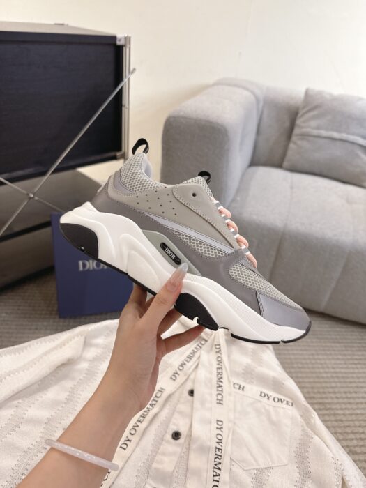 디올 B22 스니커즈 그레이 화이트 블랙 카프스킨 남성용 4cm 레플리카 미러급 SA급 S급 고퀄리티 최상급 하이엔드 신발 [남성]