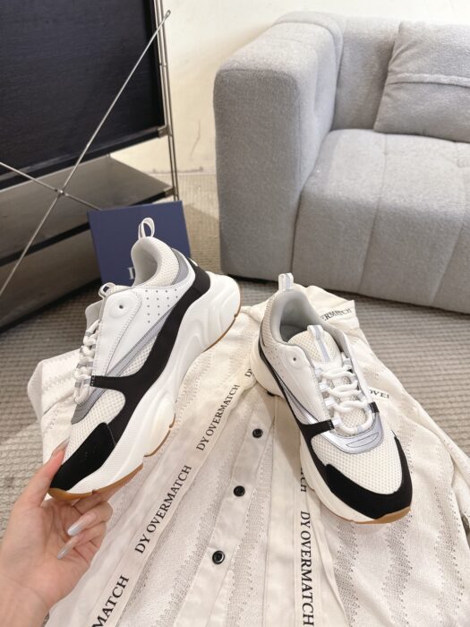 디올 B22 스니커즈 화이트 블랙 카프스킨 남성용 4cm 레플리카 미러급 SA급 S급 고퀄리티 최상급 하이엔드 신발 [남성] 5