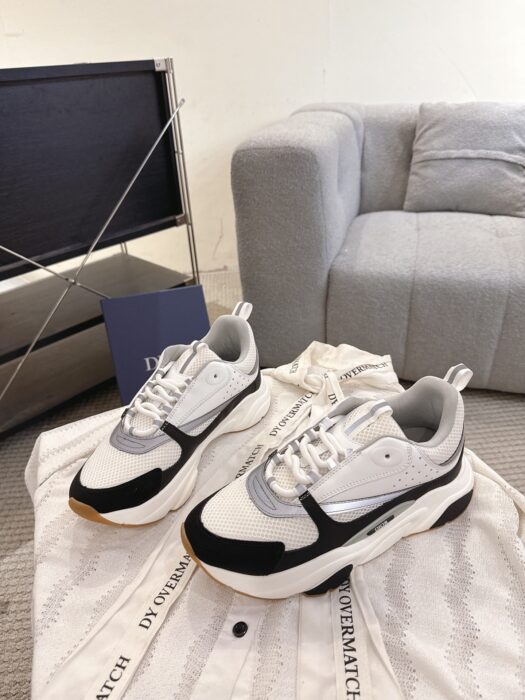 디올 B22 스니커즈 화이트 블랙 카프스킨 남성용 4cm 레플리카 미러급 SA급 S급 고퀄리티 최상급 하이엔드 신발 [남성] 4