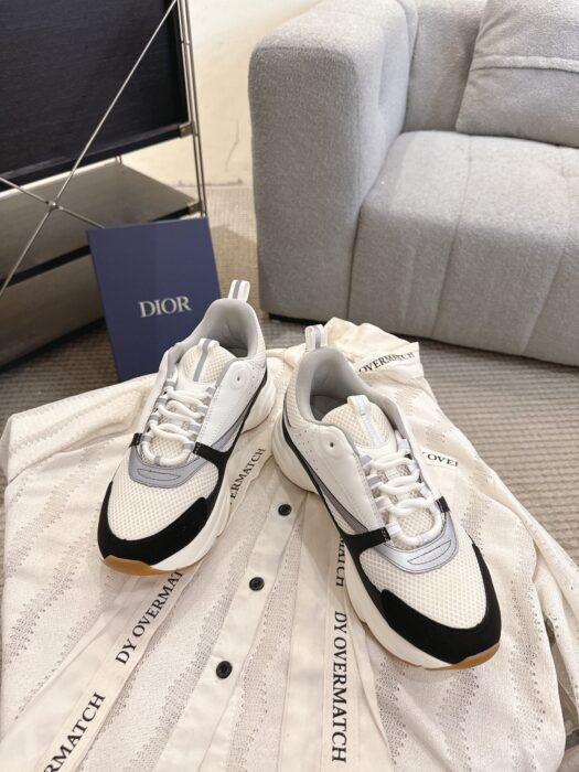 디올 B22 스니커즈 화이트 블랙 카프스킨 남성용 4cm 레플리카 미러급 SA급 S급 고퀄리티 최상급 하이엔드 신발 [남성] 3