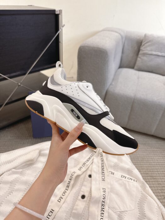 디올 B22 스니커즈 화이트 블랙 카프스킨 남성용 4cm 레플리카 미러급 SA급 S급 고퀄리티 최상급 하이엔드 신발 [남성]