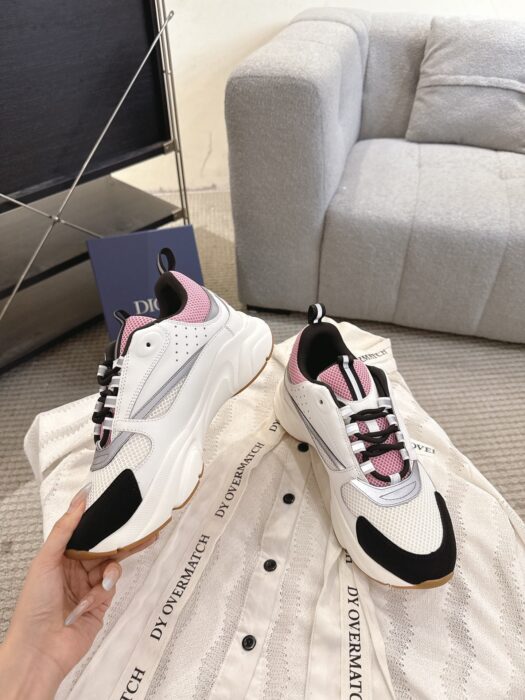 디올 B22 스니커즈 화이트 블랙 핑크 카프스킨 남성용 4cm 레플리카 미러급 SA급 S급 고퀄리티 최상급 하이엔드 신발 [남성] 2