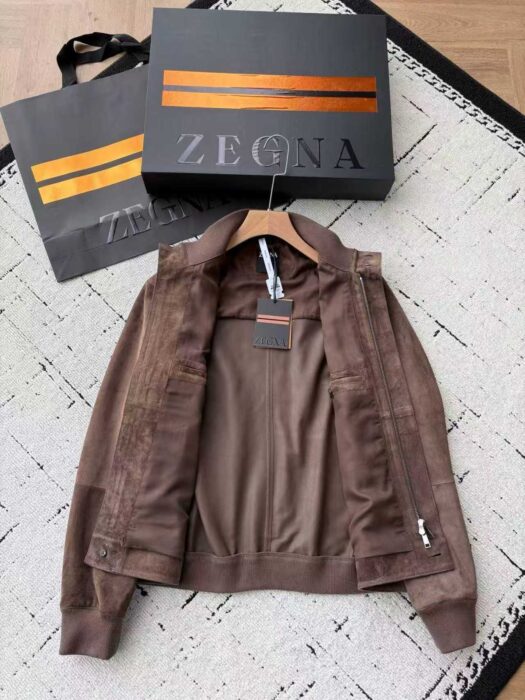 제냐 양가죽 스웨이드 자켓 브라운 레플리카 미러급 SA급 S급 고퀄리티 하이엔드 최상급 의류 [남성] 3