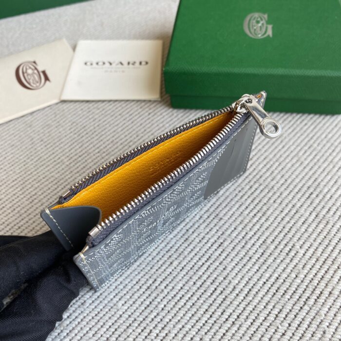 고야드 부르봉 지퍼 카드지갑 그레이 레플리카 미러급 SA급 S급 고퀄리티 최상급 하이엔드 지갑 [남성여성공용] 5