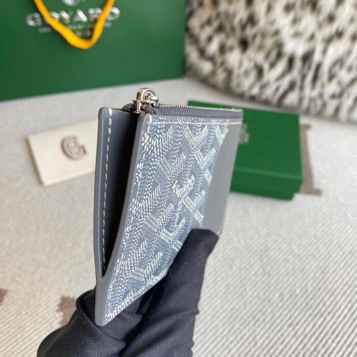 고야드 부르봉 지퍼 카드지갑 그레이 레플리카 미러급 SA급 S급 고퀄리티 최상급 하이엔드 지갑 [남성여성공용] 6